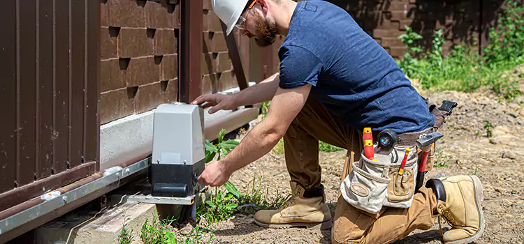 Electric Driveway Gate Installation Irving